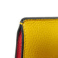 FENDI Shoulder Bag 7AS120 E1C  F1H8N Calf leather (embossed) Blue x Yellow x Red Tricolor Pochette Unused FF logo F is forever phone holder unisex(Unisex) Used Authentic