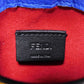 FENDI Shoulder Bag 7AS120 E1C  F1H8N Calf leather (embossed) Blue x Yellow x Red Tricolor Pochette Unused FF logo F is forever phone holder unisex(Unisex) Used Authentic