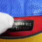 FENDI Shoulder Bag 7AS120 E1C  F1H8N Calf leather (embossed) Blue x Yellow x Red Tricolor Pochette Unused FF logo F is forever phone holder unisex(Unisex) Used Authentic