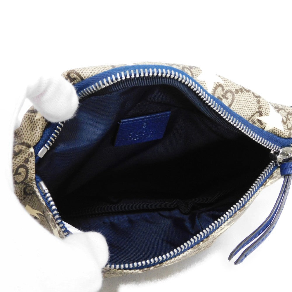 GUCCI Sling bag 502095 GG Supreme canvas (polyurethane processing) beige GG Supreme Star Waist Pouch
