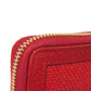GUCCI Long Wallet Purse 524790 9SBCG 9093 Baia de la linen canvas x calf leather Tricolor Interlocking G Web Good condition logo Baiadera Zip Around Wallet unisex(Unisex) Used Authentic