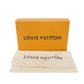LOUIS VUITTON Long Wallet Purse M81330 Taurillon Clemence leather (embossed) Noir Taurillon Clemence LV vertical wallet