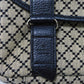 GUCCI Shoulder Bag 374429 Diamante canvas x calf leather (embossed) beige Calfskin Black Crossbody Logo embossing Diamante Mesher Bag unisex(Unisex) Used Authentic