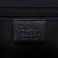 GUCCI Shoulder Bag 374429 Diamante canvas x calf leather (embossed) beige Calfskin Black Crossbody Logo embossing Diamante Mesher Bag unisex(Unisex) Used Authentic