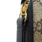GUCCI Long Wallet Purse 456117 17WAG 1283 GG Supreme canvas (polyurethane finish) x calf leather beige Current Black Zip Around GG Marmont Double G Bicolor Zip Around Wallet Women(Unisex) Used Authentic