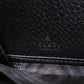 GUCCI Long Wallet Purse 456117 17WAG 1283 GG Supreme canvas (polyurethane finish) x calf leather beige Current Black Zip Around GG Marmont Double G Bicolor Zip Around Wallet Women(Unisex) Used Authentic