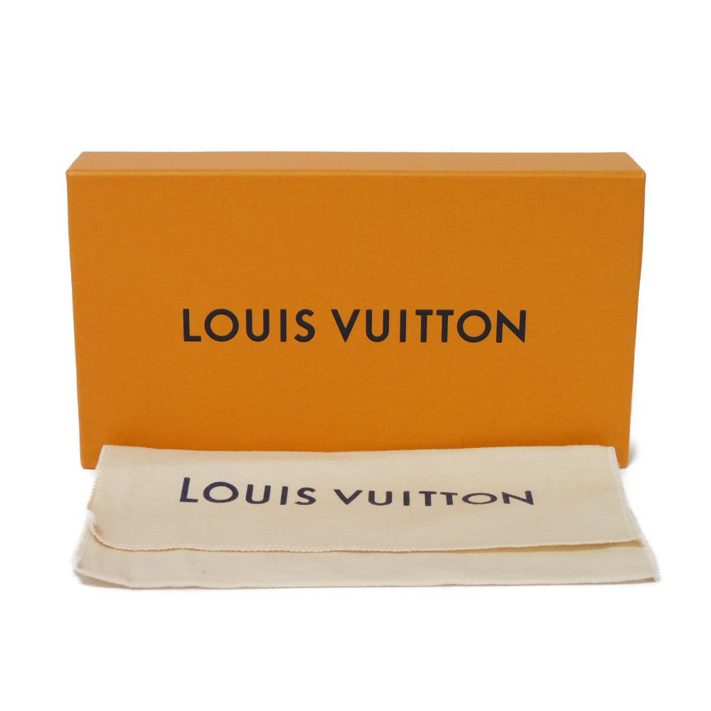 LOUIS VUITTON Long Wallet Purse M30503 Taiga leather (stamped) Noir Taiga Zippy Wallet Vertical