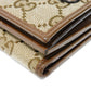 GUCCI Tri-fold wallet 681708 GY5SN 8563 GG canvas x calf leather beige The Hacker Project GG Canvas Balenciaga Neo Classic Compact Wallet unisex(Unisex) Used Authentic