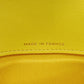 CHANEL Long Wallet Purse A80286 lambskin yellow COCO Mark Quilted Lambskin 27 Series Matrasse Boy Chanel Long Flap Wallet unisex(Unisex) Used Authentic