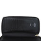LOUIS VUITTON Long Wallet Purse M60965 Epi Leatherx grained leather (embossed) Noir LV Logo Black RFID New Zip Around Epi Zippy Wallet Vertical mens Used Authentic