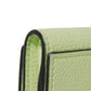 GUCCI Tri-fold wallet 731694 0E8IG 3801 Calf leather (embossed) Light green Pastel Trifold Compact Japan Exclusive embossed logo mini wallet unisex(Unisex) Used Authentic