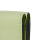 GUCCI Tri-fold wallet 731694 0E8IG 3801 Calf leather (embossed) Light green Pastel Trifold Compact Japan Exclusive embossed logo mini wallet unisex(Unisex) Used Authentic