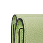 GUCCI Tri-fold wallet 731694 0E8IG 3801 Calf leather (embossed) Light green Pastel Trifold Compact Japan Exclusive embossed logo mini wallet unisex(Unisex) Used Authentic