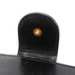 CHANEL Long Wallet Purse A47152 Calfskin black Double stitch Bicolor Long Flap Wallet