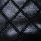 CHANEL Long Wallet Purse A47152 Calfskin black Double stitch Bicolor Long Flap Wallet