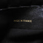 CHANEL Long Wallet Purse A47152 Calfskin black Double stitch Bicolor Long Flap Wallet
