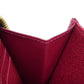 LOUIS VUITTON Long Wallet Purse M41895 Monogram canvas x grain leather (embossed) Fuchsia Good condition Purple New Zip Around Current RFID IC chip Monogram Zippy wallet unisex(Unisex) Used Authentic