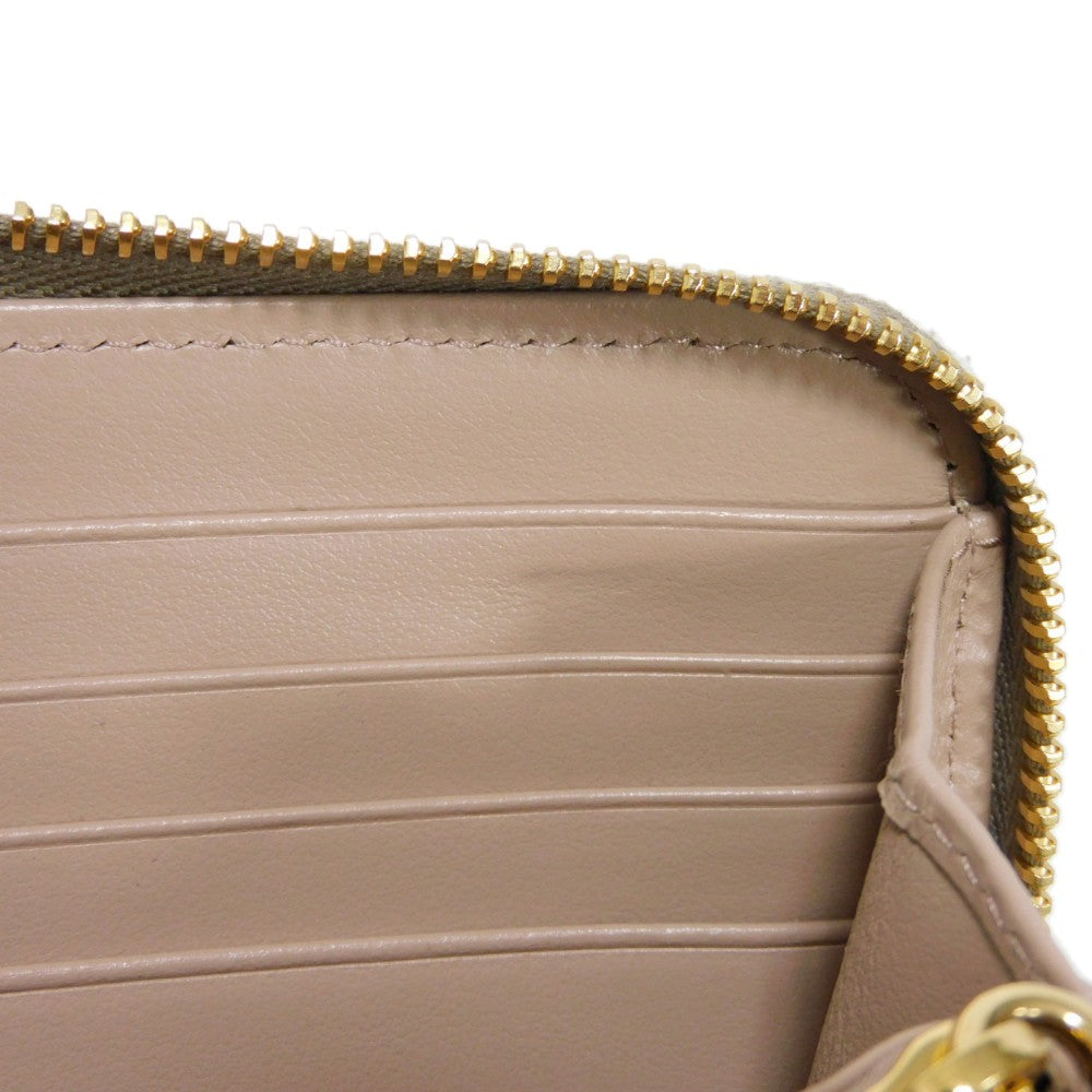 PRADA Long Wallet Purse 1ML506 2BG5 F01OV Calf leather (embossed) Alzira x Cipria Aljira Cipria Zip Around RFID Unused logo Dyno Color Zip Around Wallet Women Used Authentic