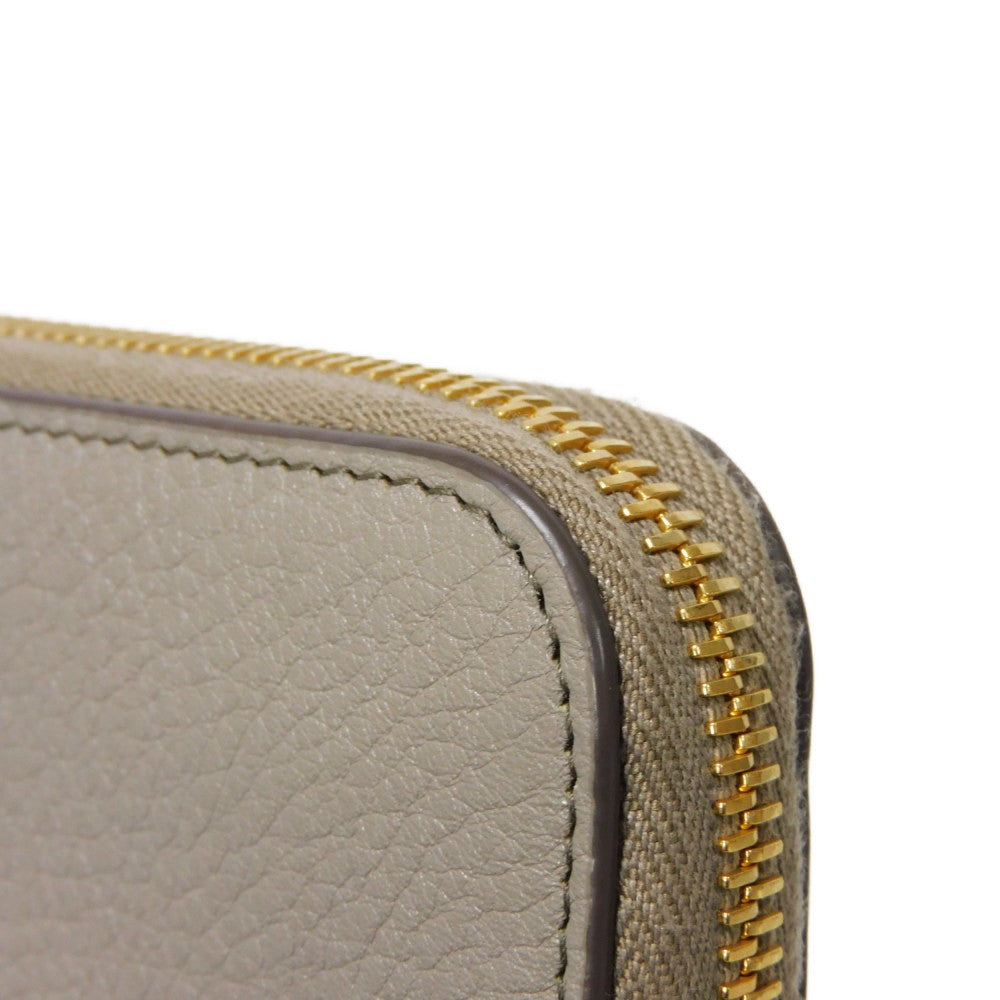 PRADA Long Wallet Purse 1ML506 2BG5 F01OV Calf leather (embossed) Alzira x Cipria Aljira Cipria Zip Around RFID Unused logo Dyno Color Zip Around Wallet Women Used Authentic