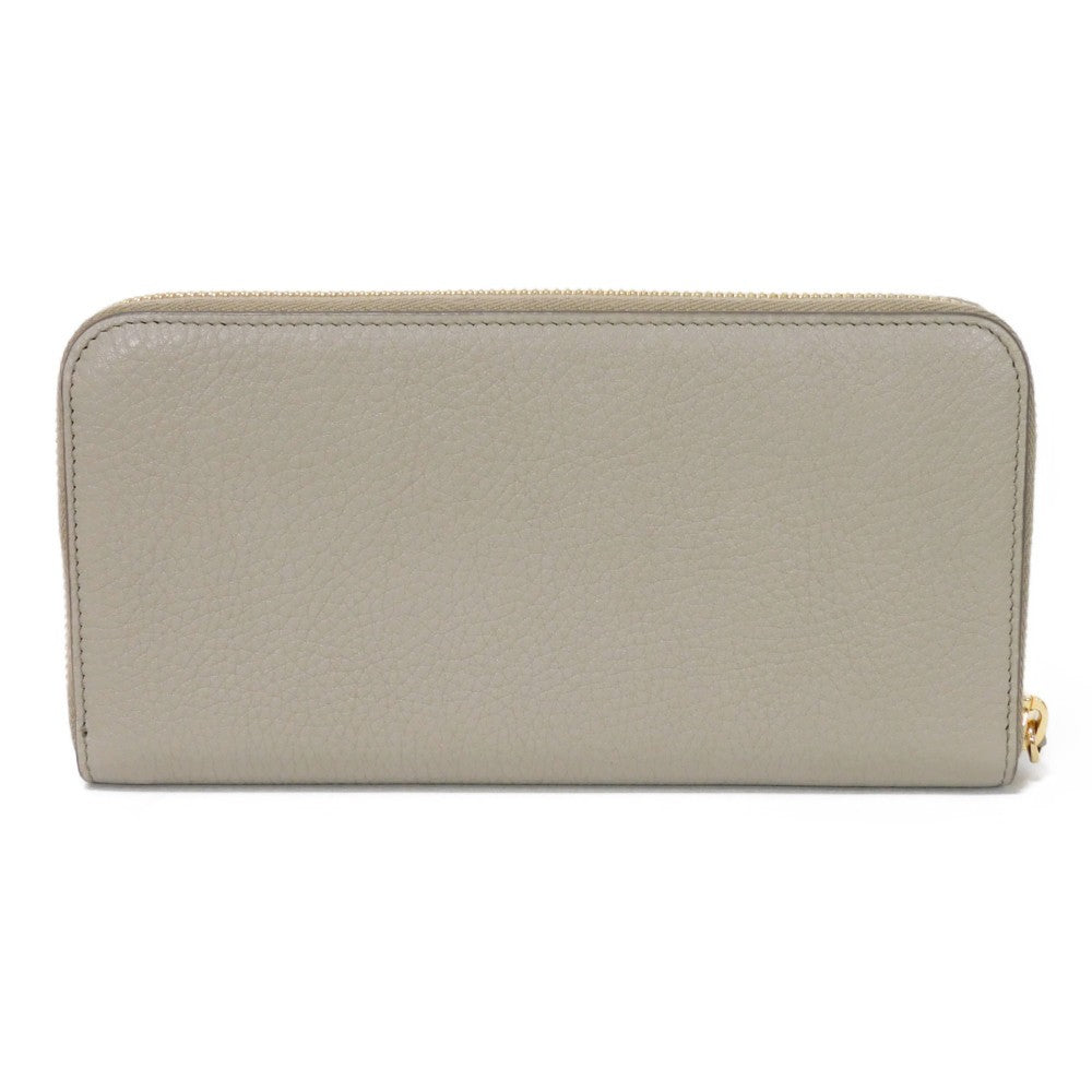 PRADA Long Wallet Purse 1ML506 2BG5 F01OV Calf leather (embossed) Alzira x Cipria Aljira Cipria Zip Around RFID Unused logo Dyno Color Zip Around Wallet Women Used Authentic