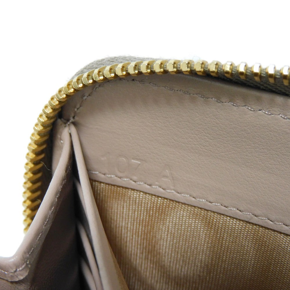 PRADA Long Wallet Purse 1ML506 2BG5 F01OV Calf leather (embossed) Alzira x Cipria Aljira Cipria Zip Around RFID Unused logo Dyno Color Zip Around Wallet Women Used Authentic
