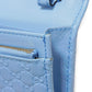 GUCCI Long Wallet Purse 466507 BMJ1G 4503 GG striped leather Light blue logo double G pastel unused Micro GG Shima Guccissima Shoulder Wallet unisex(Unisex) Used Authentic