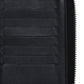 LOUIS VUITTON Long Wallet Purse N63548 Anfini Leather (Damie embossed) onyx Black New Zip Around RFID Damier Anfini Zippy Wallet Vertical mens Used Authentic
