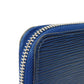 LOUIS VUITTON Long Wallet Purse M61873 Epi leather Andigo blue New LV logo dark blue navy Zip Around Epi Zippy wallet unisex(Unisex) Used Authentic