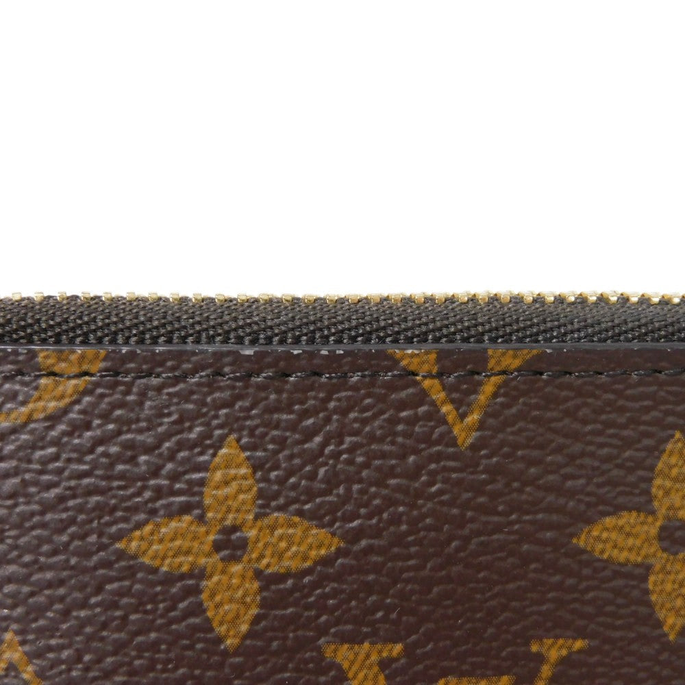 LOUIS VUITTON Coin case M81880 Monogram canvas x grain leather (embossed) Armagnac Monogram Card Case Porto Cult Romy