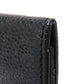 CHANEL Coin case Caviar skin black COCO Mark CC Mark 3rd Series Vintage Big Coco Compact flap wallet unisex(Unisex) Used Authentic