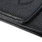CHANEL Coin case Caviar skin black COCO Mark CC Mark 3rd Series Vintage Big Coco Compact flap wallet unisex(Unisex) Used Authentic