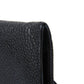 CHANEL Long Wallet Purse A01434 Caviar skin black COCO Mark CC Mark 4th Series Vintage Big Coco Long flap wallet unisex(Unisex) Used Authentic