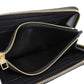 LOUIS VUITTON Long Wallet Purse M60171 Implant leather (monogram embossed) Noir LV Logo Black Zip Around Monogram Unplant Portefeuille Clemence unisex(Unisex) Used Authentic