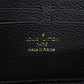 LOUIS VUITTON Long Wallet Purse M60171 Implant leather (monogram embossed) Noir LV Logo Black Zip Around Monogram Unplant Portefeuille Clemence unisex(Unisex) Used Authentic