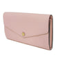LOUIS VUITTON Long Wallet Purse M64082 Implant leather (monogram embossed) Rose poodle Monogram Unplant Portefeuille Sarah