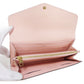 LOUIS VUITTON Long Wallet Purse M64082 Implant leather (monogram embossed) Rose poodle Monogram Unplant Portefeuille Sarah
