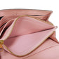 LOUIS VUITTON Long Wallet Purse M64082 Implant leather (monogram embossed) Rose poodle Monogram Unplant Portefeuille Sarah