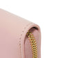 GUCCI Long Wallet Purse 772642 0OP0N 5909 Calf leather pink Current Bicolor Zip Around Unused logo Script zip-around wallet Women Used Authentic