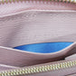 GUCCI Long Wallet Purse 772642 0OP0N 5909 Calf leather pink Current Bicolor Zip Around Unused logo Script zip-around wallet Women Used Authentic