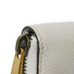 GUCCI Coin case 496319 0GCAT 8820 Textured leather Ivory x green x red Shelley Webb White Vintage logo print Compact zip-around wallet unisex(Unisex) Used Authentic