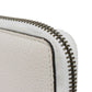 GUCCI Coin case 496319 0GCAT 8820 Textured leather Ivory x green x red Shelley Webb White Vintage logo print Compact zip-around wallet unisex(Unisex) Used Authentic