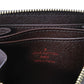 LOUIS VUITTON Coin case N63070 Damier canvas x grain leather (embossed) Brown Good condition logo Zip Around Coin Pocket Wallet Brown checkered pattern Damier Zip around purse mens(Unisex) Used Authentic