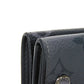 LOUIS VUITTON Tri-fold wallet M45417 Monogram Eclipse Reverse Canvas x Smooth Leather Noir RFID IC chip Monogram Eclipse Reverse Discovery compact wallet mens Used Authentic