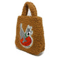 GUCCI Tote Bag 752175 wool Brown logo space family astro dog unused Chilled license The Jetsons Tote Kids Used Authentic