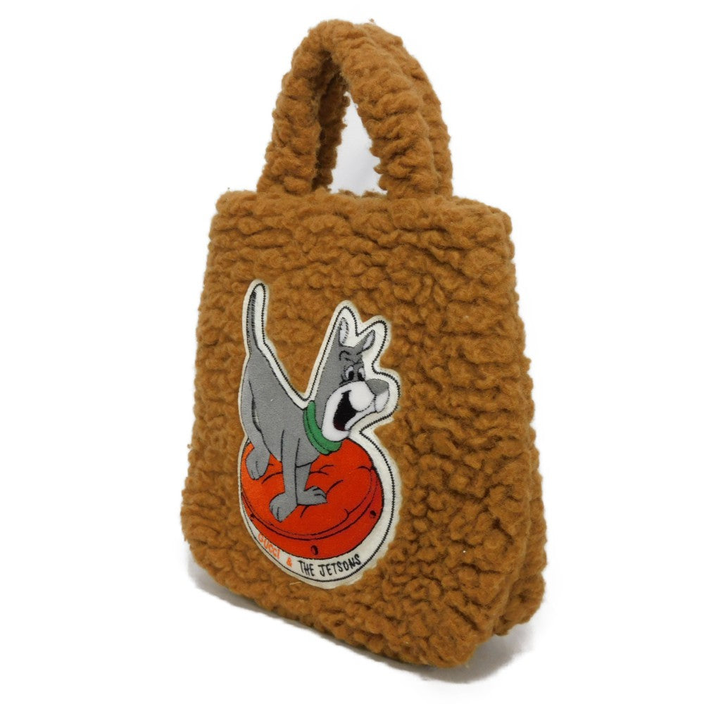 GUCCI Tote Bag 752175 wool Brown logo space family astro dog unused Chilled license The Jetsons Tote Kids Used Authentic