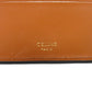 CELINE Tri-fold wallet 10F523CQ7.04LU satin calfskin Brown Current Calfskin Brown Turnlock Sese Small Trifold Wallet 16 Women Used Authentic