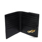 GUCCI Bifold Wallet 035 2169 Calf leather black Vintage Gold Billfold Coin Case Old Jackie Compact Wallet unisex(Unisex) Used Authentic