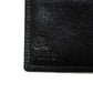 GUCCI Bifold Wallet 035 2169 Calf leather black Vintage Gold Billfold Coin Case Old Jackie Compact Wallet unisex(Unisex) Used Authentic