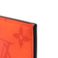 LOUIS VUITTON Coin case M30829 Taiga leather (embossed) x Monogram canvas Rouge Taiga Lama Monogram Coin card holder
