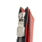 LOUIS VUITTON Coin case M30829 Taiga leather (embossed) x Monogram canvas Rouge Taiga Lama Monogram Coin card holder